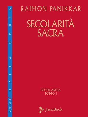cover image of Secolarità sacra